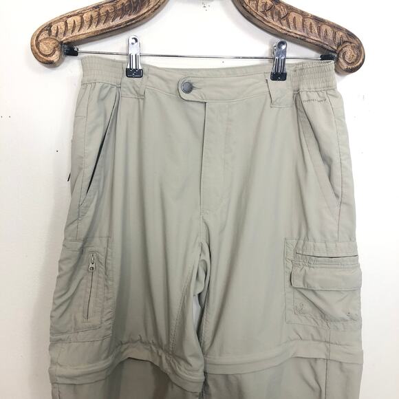 Columbia Titanium Convertible Pants Zip Off Shorts Nylon Active Performance M - Picture 4 of 8